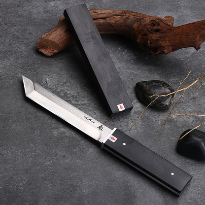 Onyx Black Traditional Samurai Chef Knife