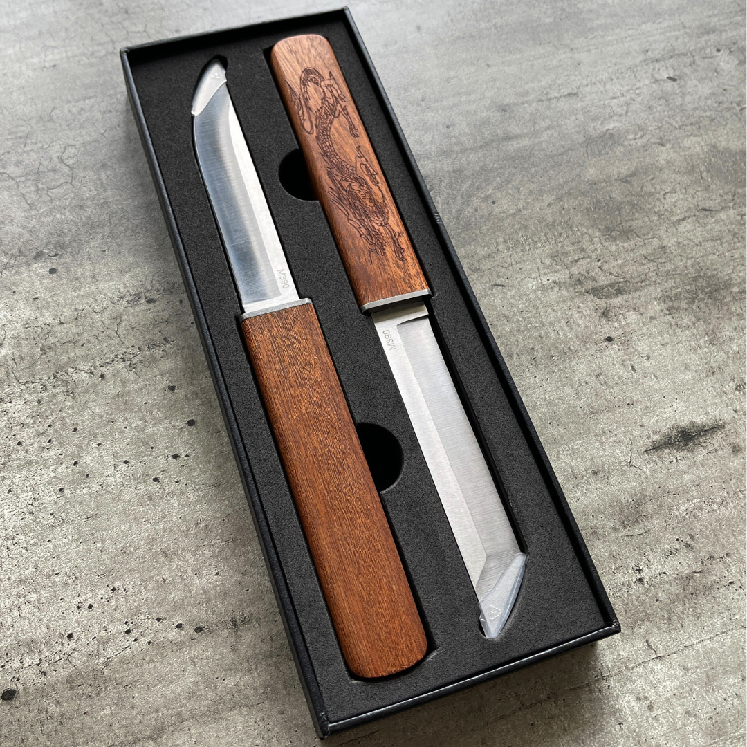 World's First Dual Blade Chef Knife