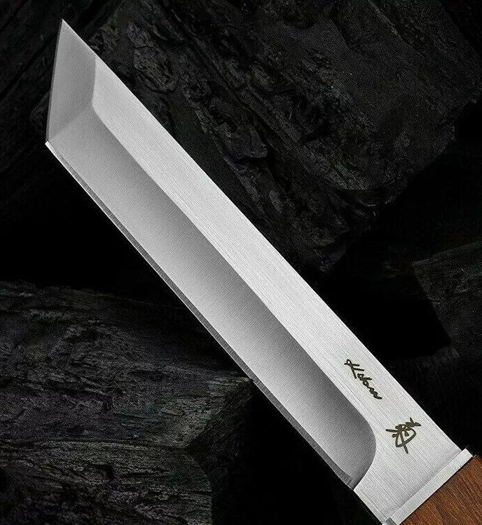 Oak Brown Traditional Samurai Chef Knife