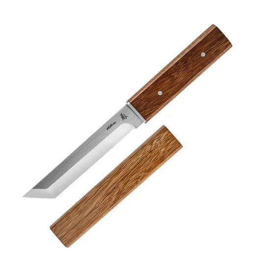 Oak Brown Traditional Samurai Chef Knife